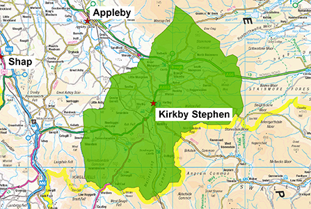 Kirkby Stephen Station Area 300 X 447